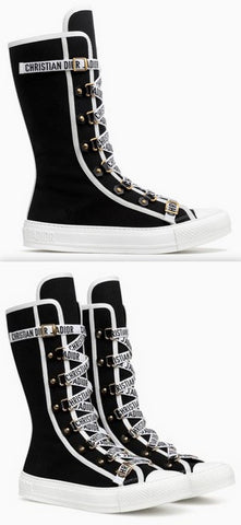 Logo Lace-Up Sneaker-Boots