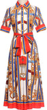 Print Shirt Dress