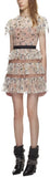 Star Mesh Tiered Dress
