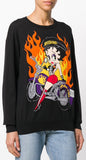 Betty Boop Biker Sweater