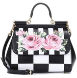 Sicily Medium Leather Shoulder Bag
