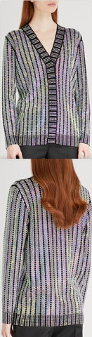 Crystal-Embellished Jacket
