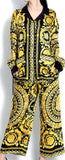 Baroque Printed Shirt and Pant Set