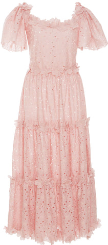 Cotton Eyelet Floral Dress