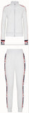 Logo Embroidered Zip Sweatshirt and Pant Set
