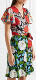 Floral Printed Wrap Dress