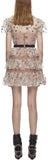 Star Mesh Tiered Dress