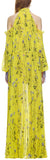 Floral Printed Cold Shoulder Dress
