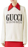Crew-Neck Cotton Sweatshirt