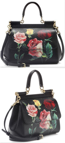 Sicily Floral-Printed Shoulder Bag