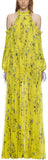 Floral Printed Cold Shoulder Dress