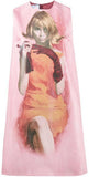 Pin Up Print Shift Dress