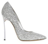 Glitter Blade Pumps - Black, Gold or Silver