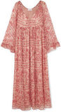 Castile Printed Silk-Crepon Maxi Dress