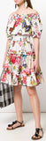 Shirred Butterfly Dress