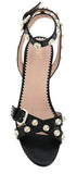 Studded Leather Sandals
