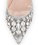 Jeweled Glitter Mary Jane Flat
