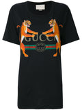 Tiger Logo T-Shirt, Black