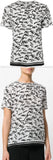 Logo Graffiti Top, Black and White