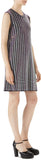 Crystal Ribbed Sleeveless Dress
