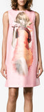Pin Up Print Shift Dress