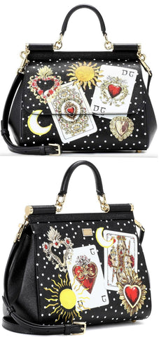 Sicily Medium Printed Shoulder Bag