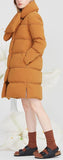 Puffer Down-Fill Panelled Coat