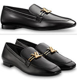 Upper Case Loafer in Black