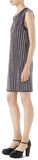 Crystal Ribbed Sleeveless Dress