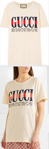 Printed Cotton-Jersey T-Shirt