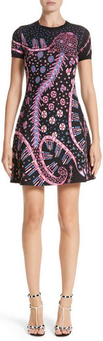 Leopard Stretch Knit Dress
