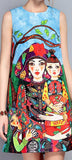 Unskilled Worker Printed Shift Dress