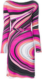 Printed Silk-Blend Dress