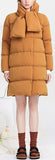 Puffer Down-Fill Panelled Coat