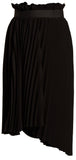 Logo Pleated Skirt