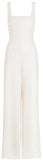 Crepe Buckle Jumpsuit, Pearl